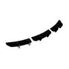 For Tesla Model 3 Highland 2023 2024 2025 Refit Rear Bumper Diffuser Lip Lower Spoiler Blade Wind Knife Splitter Plate Body Kit