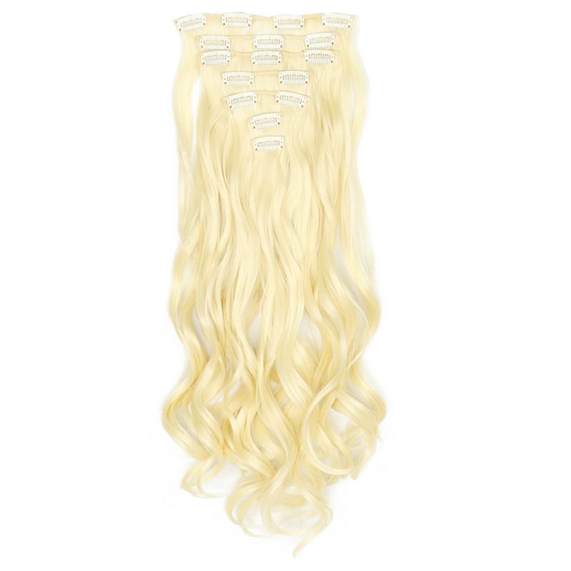 MERISIHAIR 6 Pieces/set of 24 Inch Wig Curly Hair 16 Hairpins, Wig Styling, Hairpin Synthetic Hairpin, Heat-resistant