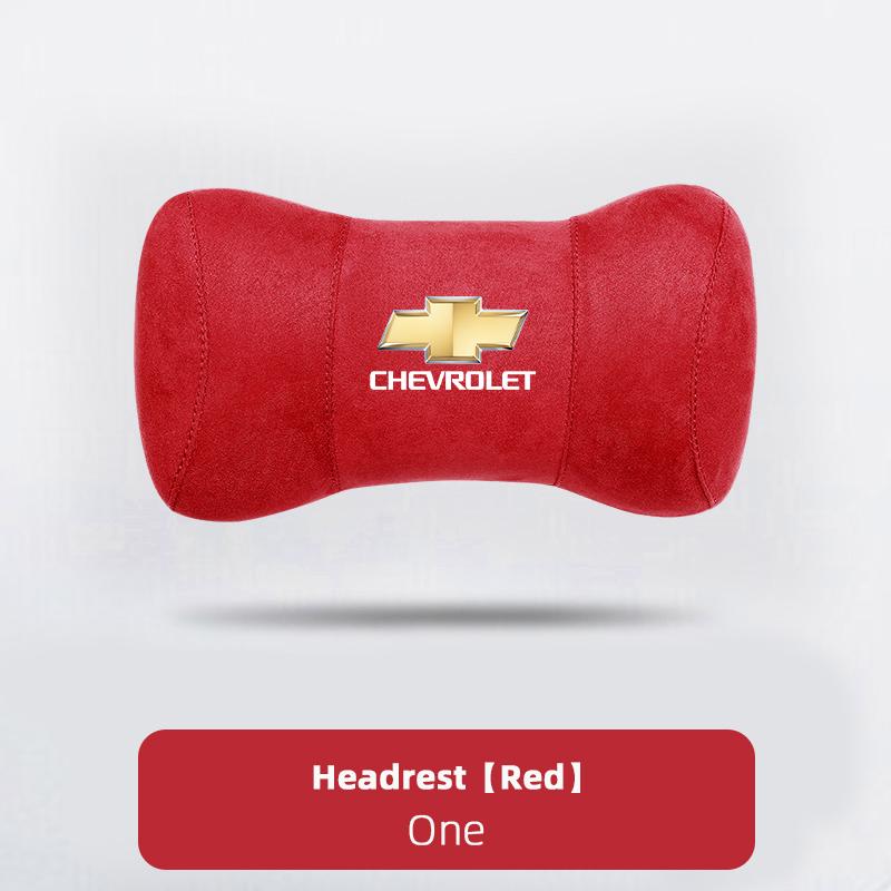 

Suede Car Headrest Soft Memory Foam Comfort Lumbar Support Pillow Auto Interior For Chevrolet Spark Captiva Cruze Z71 Aveo Onix