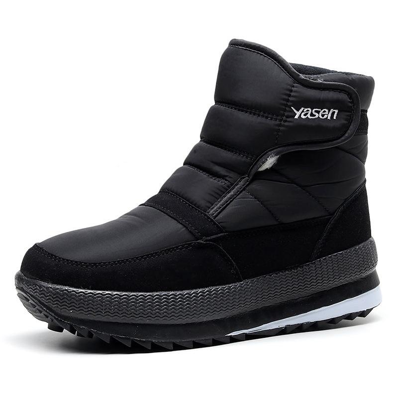 Men's Winter Boots Waterproof Snow Boots Male Casual Ankle Boots Outdoor Warm Winter Boots