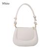 Women Simple Solid Color Crossbody Bags Underarm Bag Shoulder Bag Messenger Bag