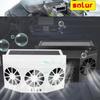 Ventilador de Ventana de Coche con Energía Solar Auto Ventilado Aire Acondicionado Frío 3 Ventiladores Refrigerador Nuevo