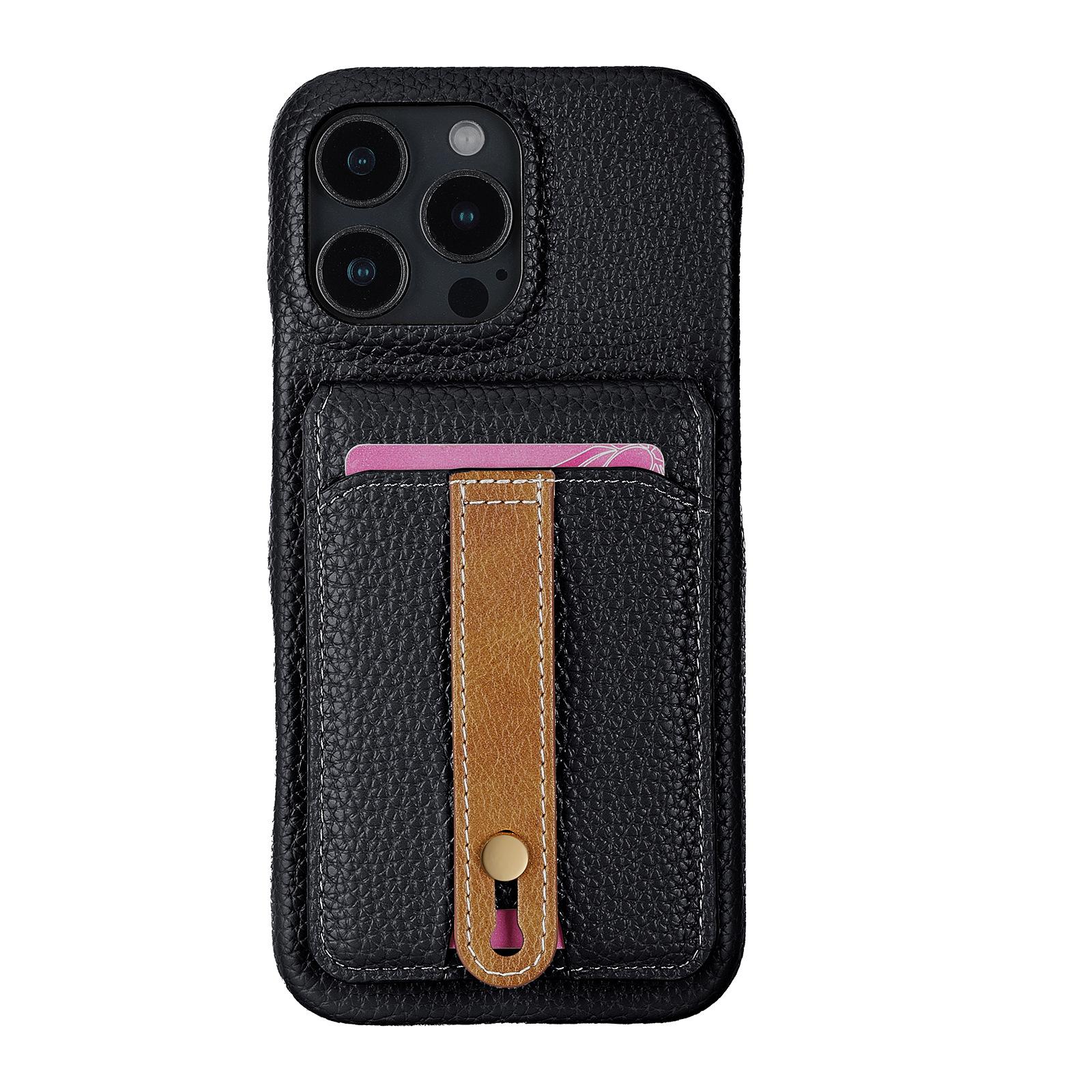Applicable To Xiaomi 11ultra Mobile Phone Case with Mirror 10s Flip Cover Card Clip Xiaomi14pro Anti-drop Leather Case 13 xiaomi 14pro чёрный
