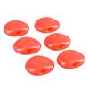6Pcs Folk Guitar String Button Handle Knob Head Cap Tuner Tuning Peg Buttons Parts Red