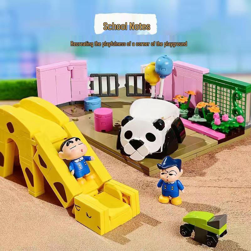 Keeppley Crayon Shin-chan Action Kamen Car Collectible Anime Figurine - Toy Gift for Children 20617.