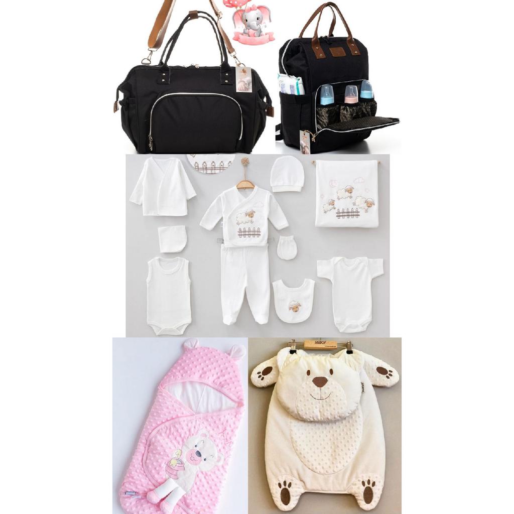 Organic Baby 8 Piece Hospital Release Unisex Coffee With Milk