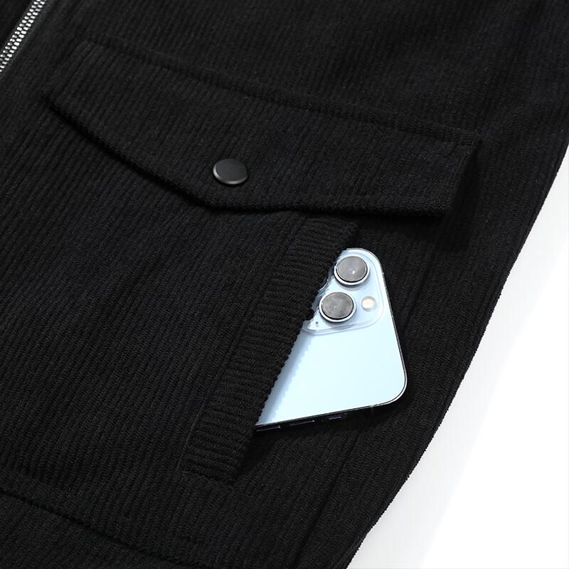 Romon Men's Corduroy Casual Jacket