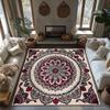 Boho Area Rug Non Slip Washable Indoor Outdoor Carpet Persian Style Home Decor Living Room Floor Mat Modern Abstract Design