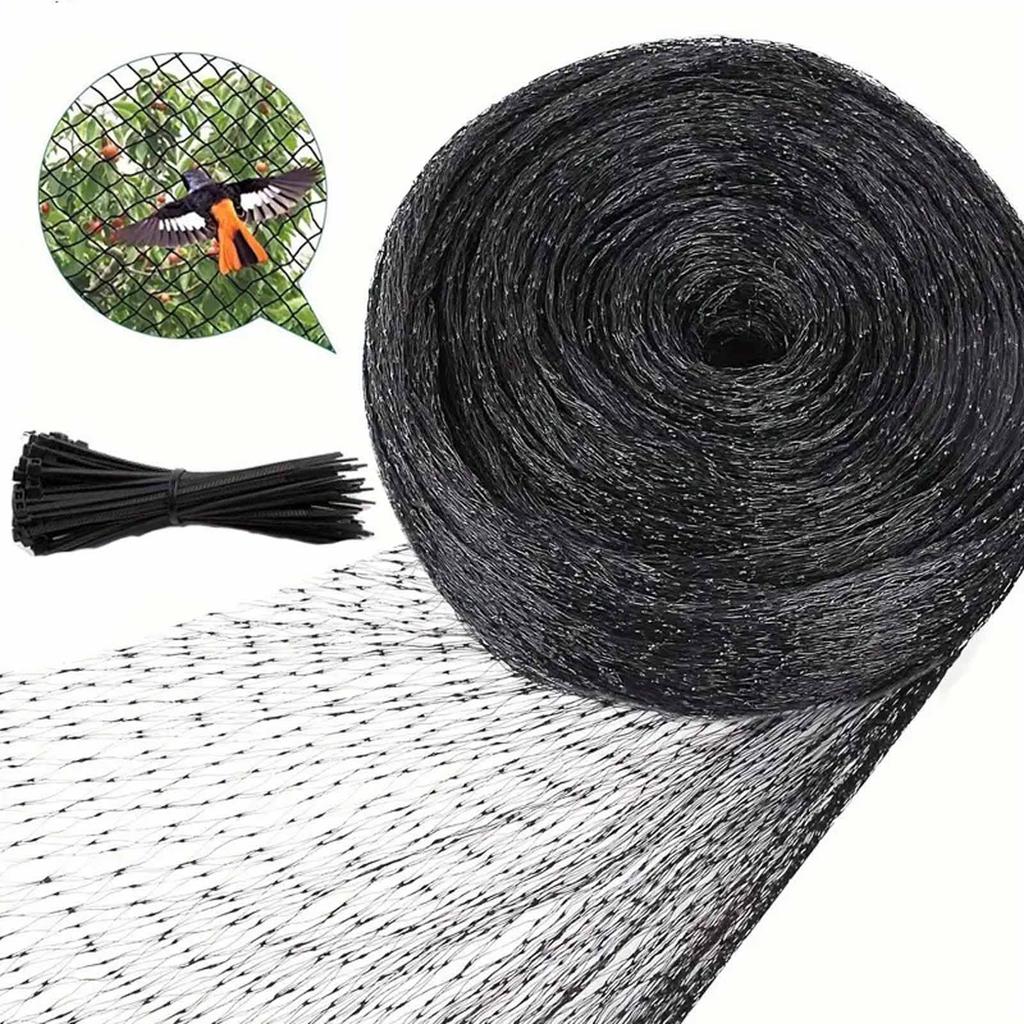 Outdoor Garden Net–Bird and Insect-Proof Netting for Orchard, , Fish Pond, Poultry, and Breeding Use, -Bird Mesh Cover