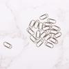 200pcs Bronze Mini Paper Clips Cute Paperclips Smooth Stainless Steel Wire Bookmarks in Tinplate Paper Clips Dispenser Holders for Desk Accessories