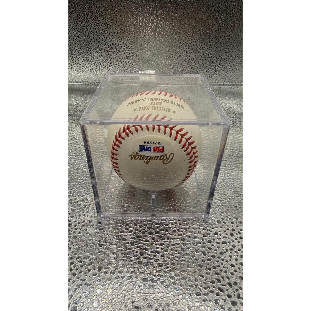 Used Hayato Sakamoto Autographed Ball 2013 WBC Official Ball with Case PSA Certified