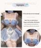 Yi Yue Seksi Hizmetçi Ekose Rol Yapma İç Çamaşırı Seti - Pijama Baştan Çıkarma 8464