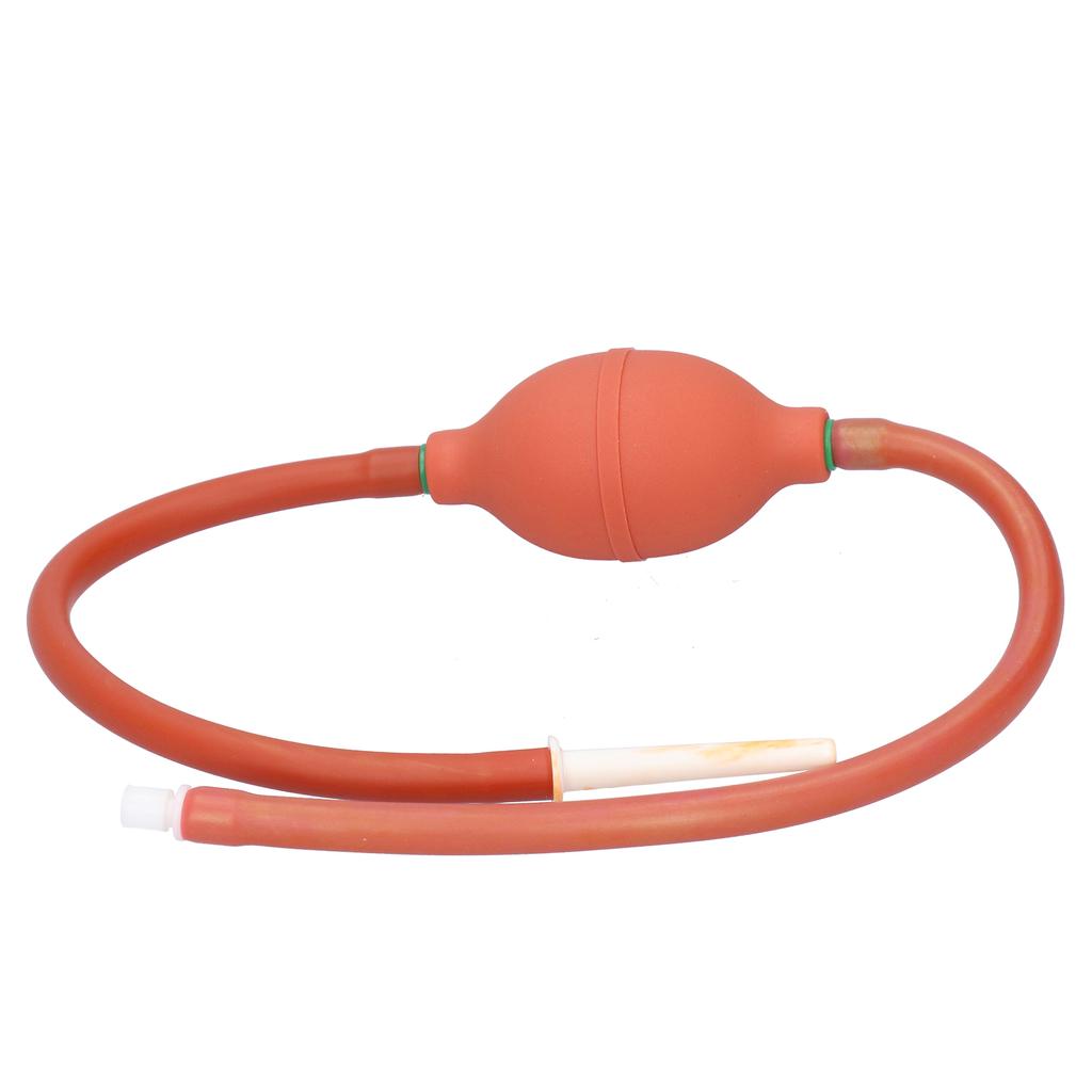 74cm Vaginal Anal Cleaning Silicone Anal Douche Soft Elastic Enema Cleaner Coffee