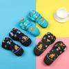 Old Waterproof Non-slip Print Cartoon Thick Warm Long-sleeved Mittens Children Ski Gloves Windproof