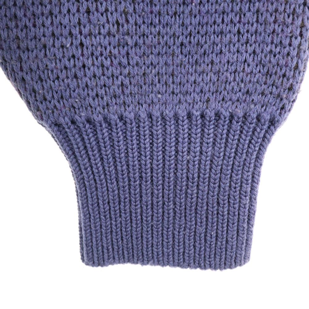 YVES SAINT LAURENT 80s 90s Wool Blend Old Long sleeve V neck sweater Men's Used