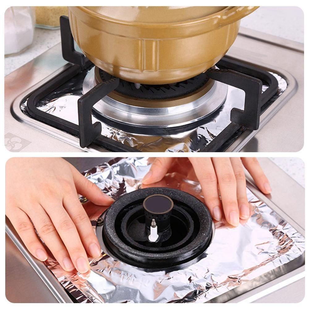 Pads Oil Proof Greaseproof Paper Stove Liners Gas Stove Pad Kitchen Gadget Sets Stove Covers