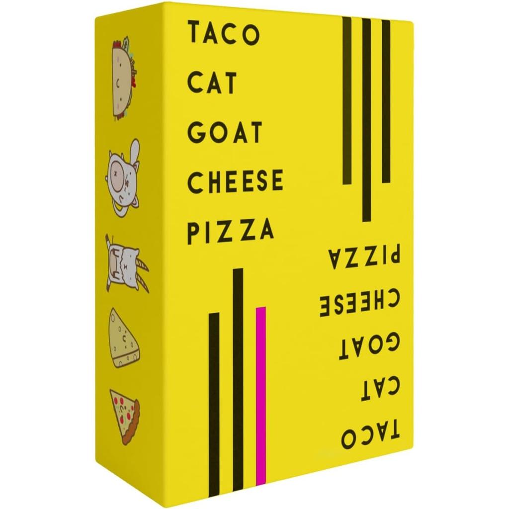 Taco Gatto Capra Formaggio Pizza Carta Estremamente Divertente per Gioco di Gruppo in Famiglia