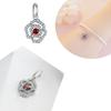 Elegant Rose Charm Fit Bracelet Diy For Women Daily Wear Romantic Fashion Flower Pendant Love Gift Originalcopper Bead