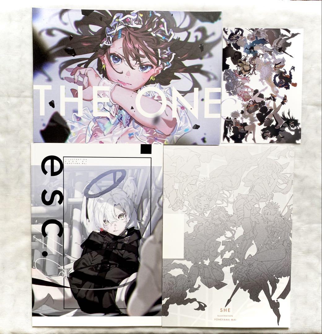 

[Б/У] Артбук Маи Ёнеямы + Бонусный набор из 4 открыток