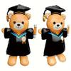1Pcs 150cm Large Stand Graduation Brown Bear Doctor Balloons Graduation Party Decorations Balloon Supplies Gifts