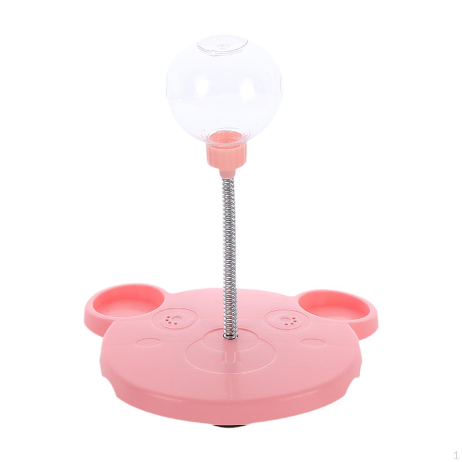 

CAT SLOW FEEDER TOET Договор Интерактивный тренировочный мяч Забавный лакомство Disperior Поставка pink_Bear