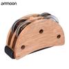 Elliptical Cajon Box Drum Companion Accessory Foot Jingle Tambourine for Hand Percussion Instruments