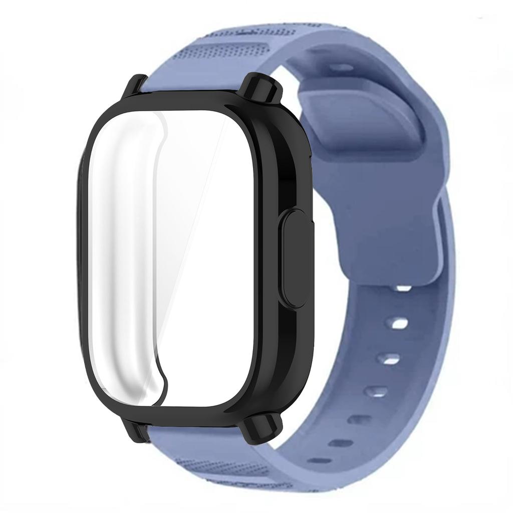 Breathable Silicone Strap+TPU Screen Protector For Redmi Watch 5 Active Band Soft Case For Redmi Watch 5 Lite Sports Band Correa