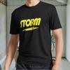 New Storm Bowling Guys Uni Active Logo Men's Black T Shirt Funny Size S To 5XL