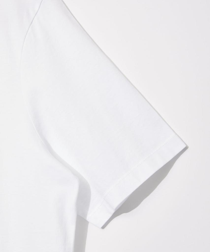 Maison Speedy Fox Patch Comfort Size L Kitsuné T-Shirt, Women's White, (MW00119KJ0008)