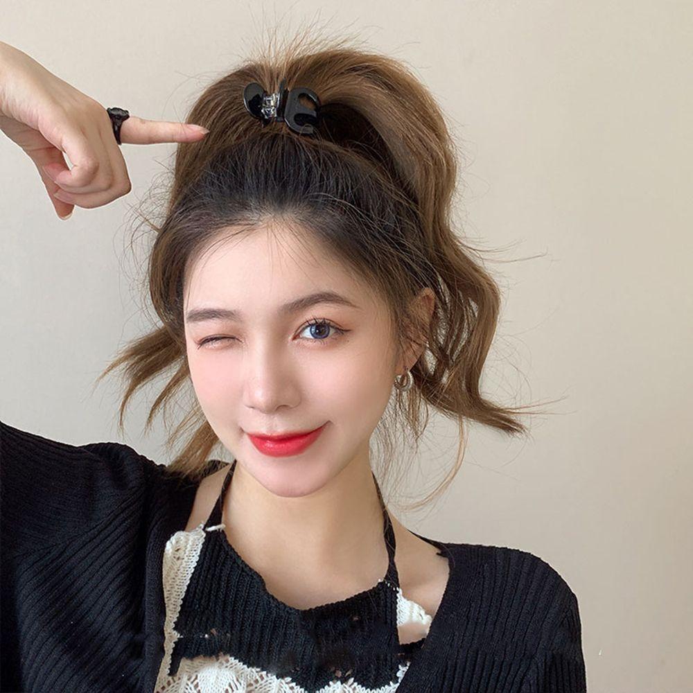 Luxury Fashion Headdress Small Shark Clip Korean Style Hair Clip Acetic Acid Women Hair Claw