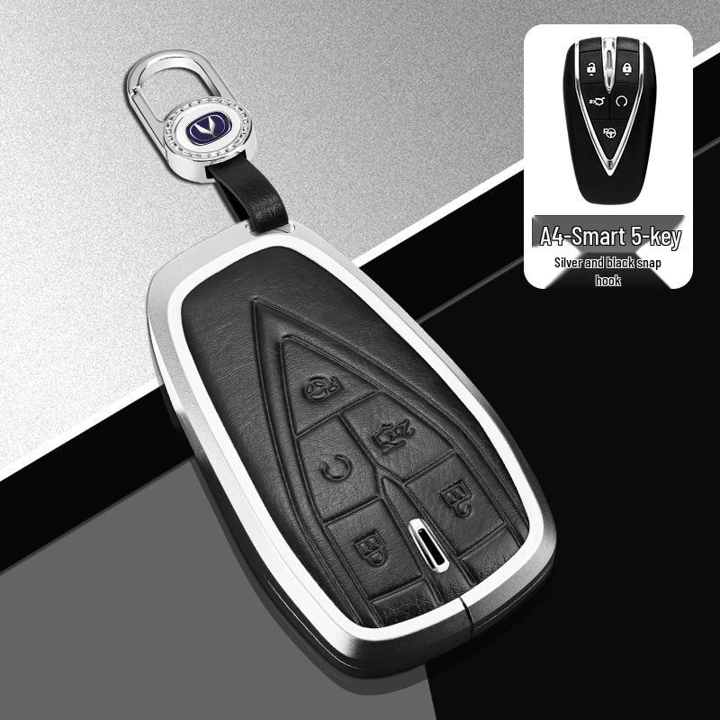 Changan Car Key Cover for Third Gen CS75 Plus, Yidong Plus, CS55, and CS35 Plus