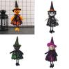 Halloween Decor Supplies Adorable Pumpkin Witch Ghost Pendant For Kids Party Props