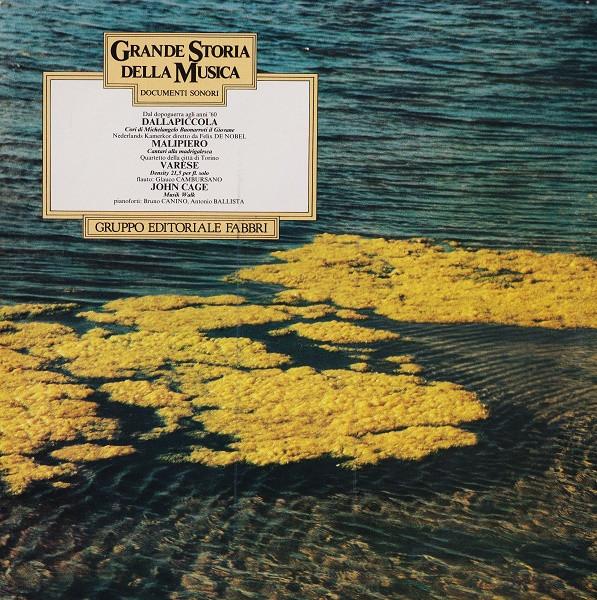 

LP Record LUIGI DALLAPICCOLA GIAN FRANCESCO Documenti Sonori Dal Dopoguerra Ag GSDM019 Gruppo Editoria 1983 Italy Classical Used