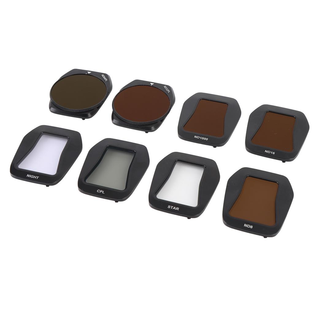 8 In 1 Filter Set for Air 3S Drone CPL ND Star Night Filter ND8 ND16 ND32PL ND64PL ND1000 Filter HD