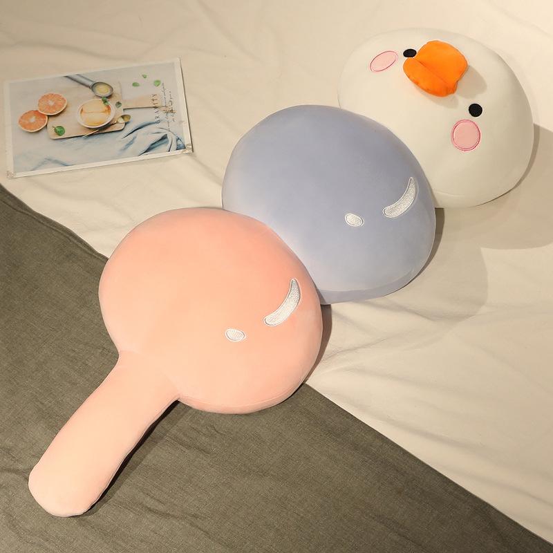 Cute Animal Rabbit Candied Gourd String Throw Pillow Plush Toy Girl Sleeping Leg Long Pillow Doll