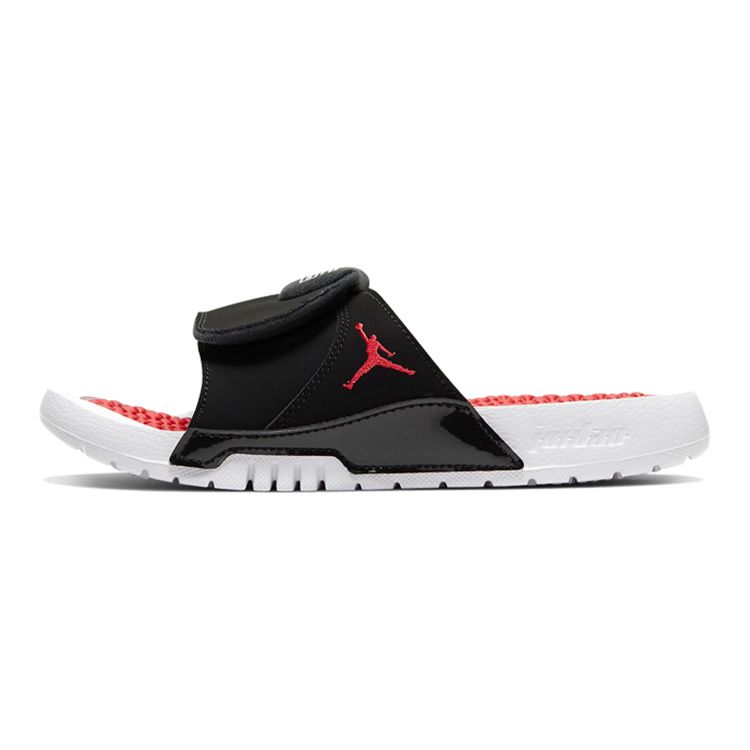 

Air Jordan Jordan Hydro 11 Retro Slides GS Bred Детские кроссовки Черный Varsity-Красный Белый AJ0022-006