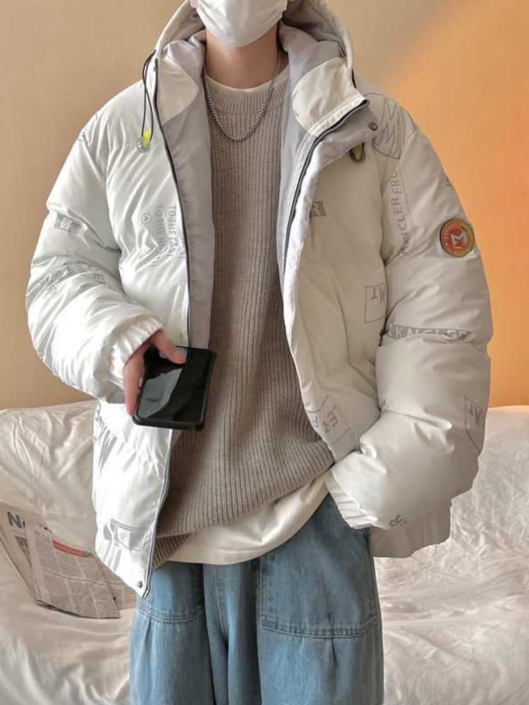 Мужская зимняя утепленная хлопковая куртка — фото 6