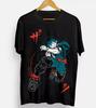 Anime Izuku Midoriya Deku Black T Shirt Size S 4XL