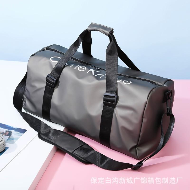 Large Capacity Gym Bag With Wet/Dry Compartment Shoe Pocket Travel Backpack Men Women