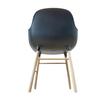 1/6 Scale Miniature Urban Armchair, Ivory Black, Doll Furniture, Modern Design, Dollhouse, Photography Prop