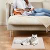 Cat Scratching Mat For Floor Trimmable Adhesive Kitten Scratching Rug Indoor Cat Wall Scratch Pad For Pet Parents Sofa Wall Door