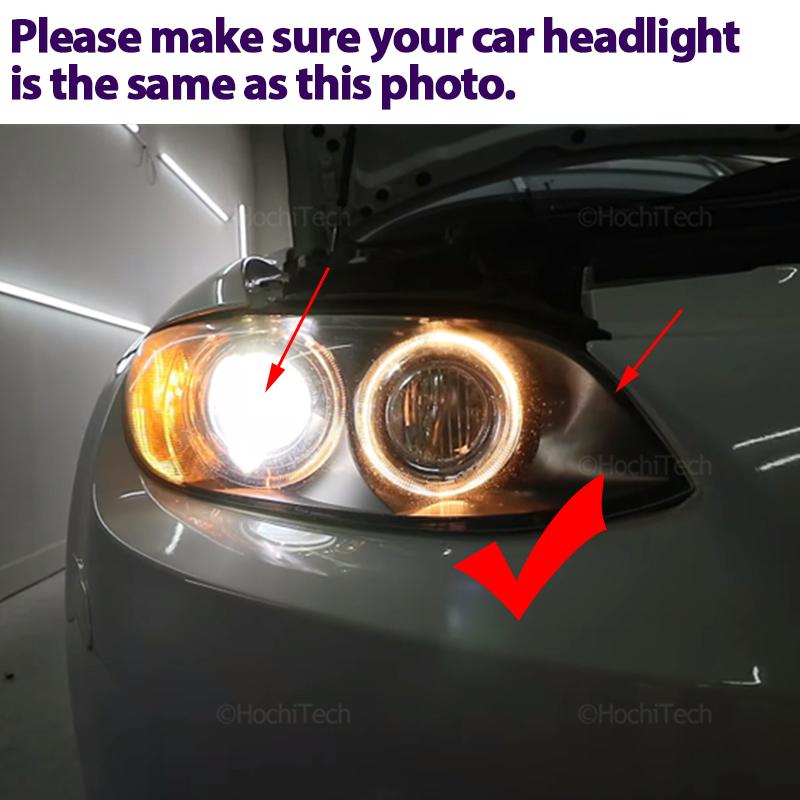 Daytime light 160W 6000K White color DRL LED Marker Light Angel Eyes Bulbs for BMW 3 Series E90 M3, E92 M3, E93 M3 2008-2013
