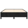 Vidaxl Struttura Letto Senza Materasso, Nera, 140X200 Cm, Velluto