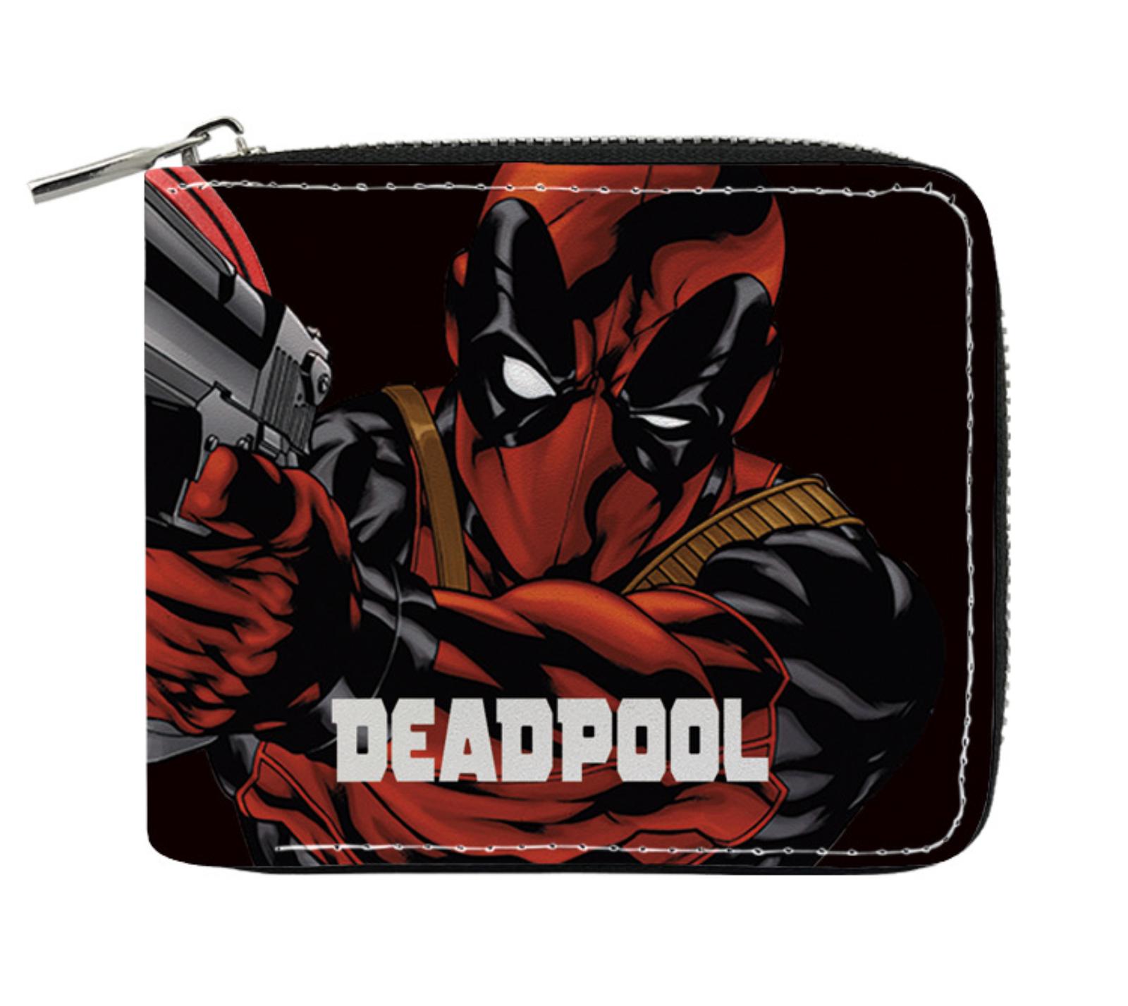 

Мужской кошелек Тканевая вышивка Мультяшный Модный кошелек, Короткий двойного сложения мужской One Size