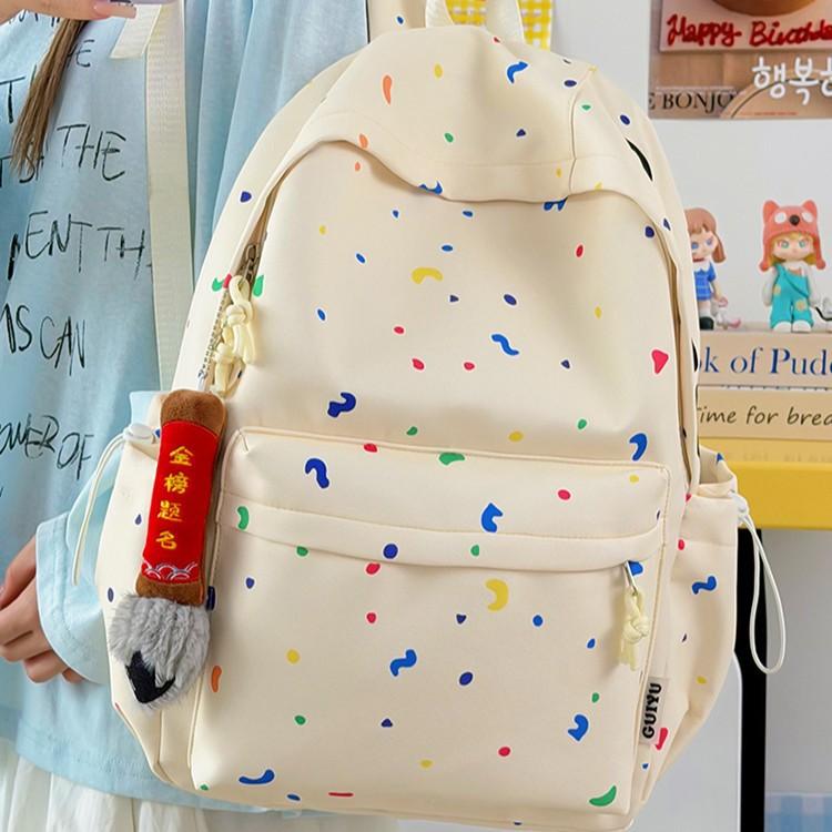 Schoolbag wholesale schoolbag female junior high school students niche ins large capacity backpack Japanese travel college student backpack