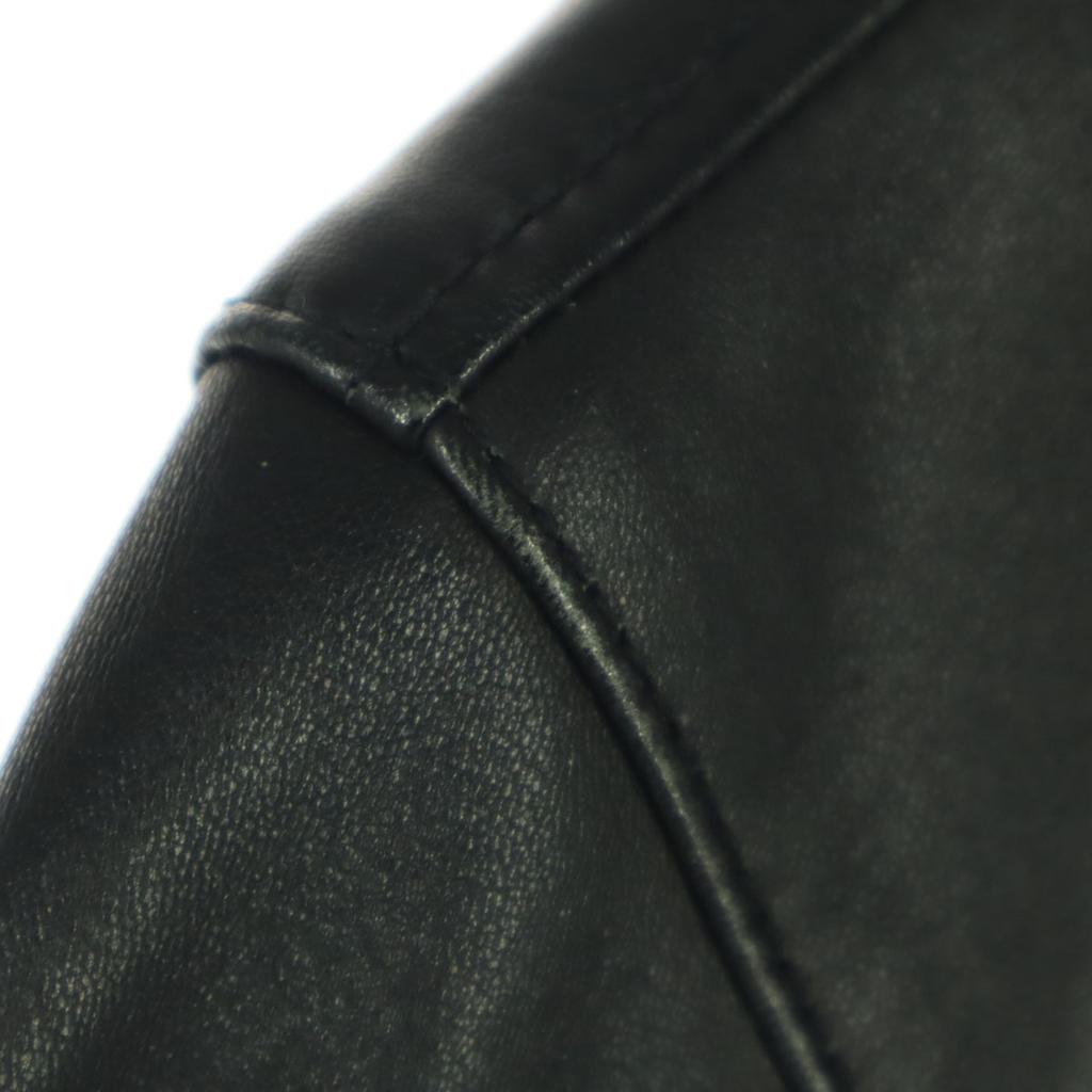 Collective Long Sleeve Leather Single Riders Jacket S Black Sheep Leather Women Used