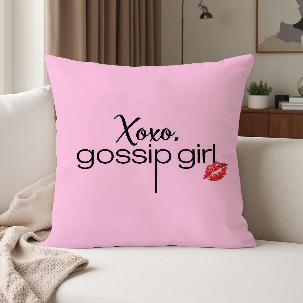 Classic Tv GGossip GGirl Pillow Case Suitable For Bedrooms Living Rooms Cars Home Decoration