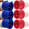 16A 32A Industrial Socket 3PIN 4PIN Waterproof Connector  Electrical Connection