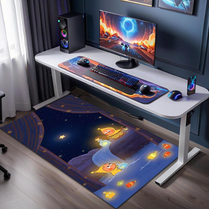 Twinkle Twinkle Starry Night Magic Carpet Home Decor Suitable For All Seasons Bathroom Mat Dormitory Decoration Christmas Gifts