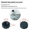 Universal Plastic Cap Nut for Air Compressor Solenoid Exhaust Valve